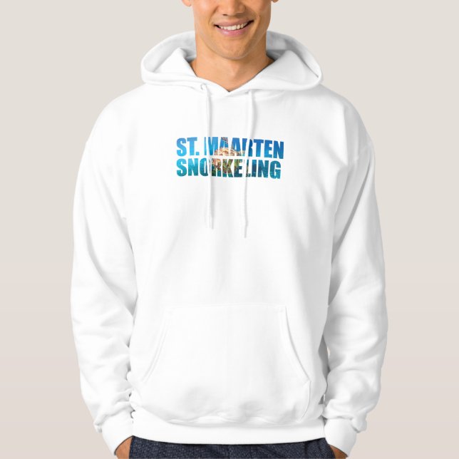 Sudadera Snorkeler de St Maarten (Anverso)
