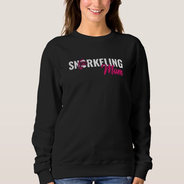 Sudadera Snorkeling Mamá Scuba Bucear Snorkelin (Anverso)