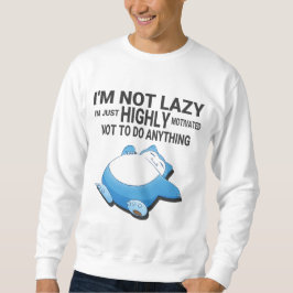 Sudadera Snorlax being lazy from pokemon