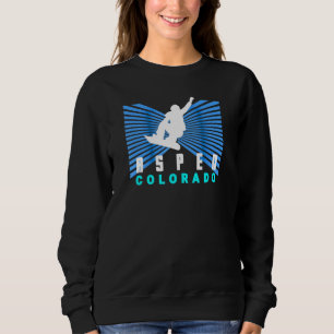 Sudadera Snowboard Aspen Rad Snowboarder Aspen Colorado Coo