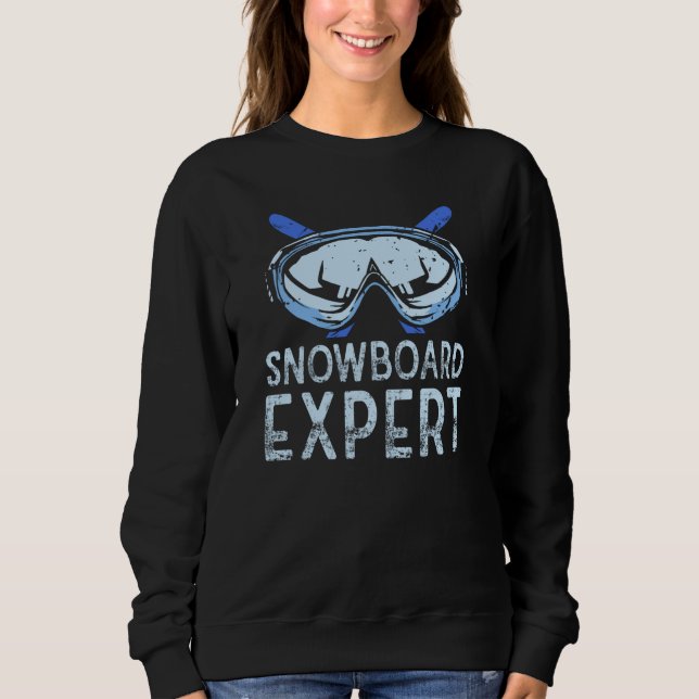 Sudadera Snowboard Expert Winter Snowboarding Snowboarder S (Anverso)