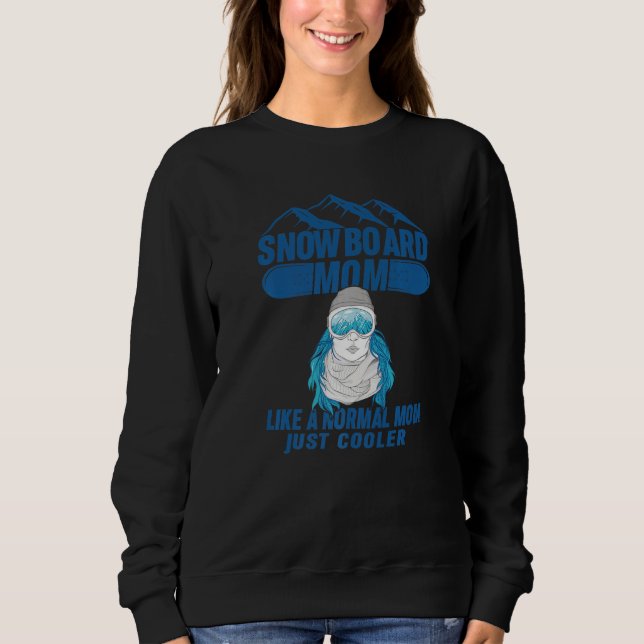 Sudadera Snowboard Fiesta de esquí de Apres (Anverso)