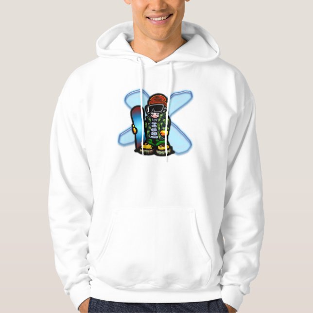 Sudadera SnowBoarderX2 (Anverso)