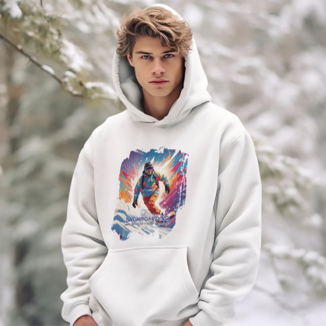 Sudadera Snowboarding Hoodie (Subido por el creador)
