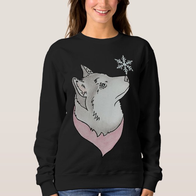 Sudadera Snowflake Husky (Anverso)