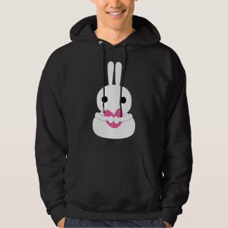 Sudadera Snowman conejo de nieve Sospechoso de corazón rosa