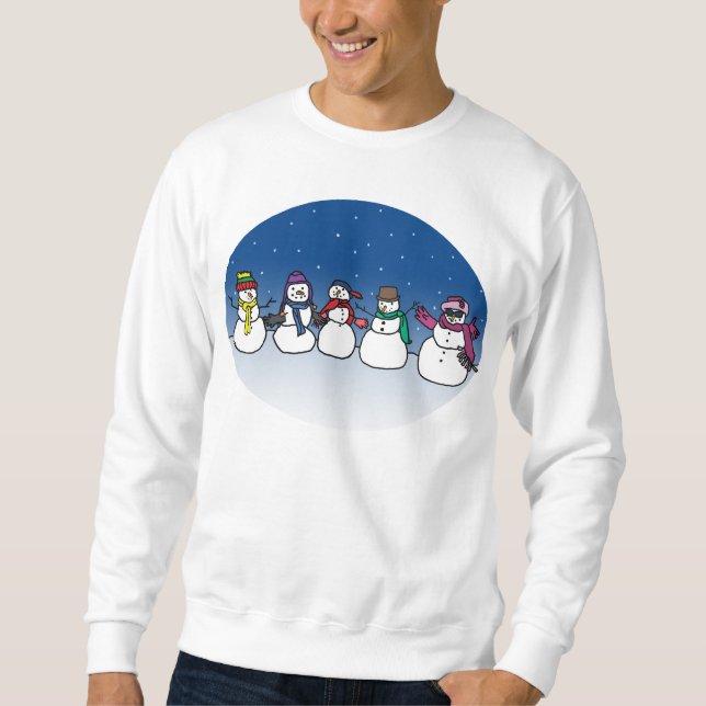 Sudadera Snowman Fun (Anverso)
