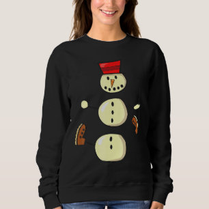 Sudadera Snowman Winter Costume A Las Nieves