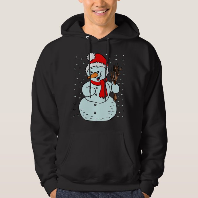 Sudadera Snowman Winter Costume A Las Nieves (Anverso)