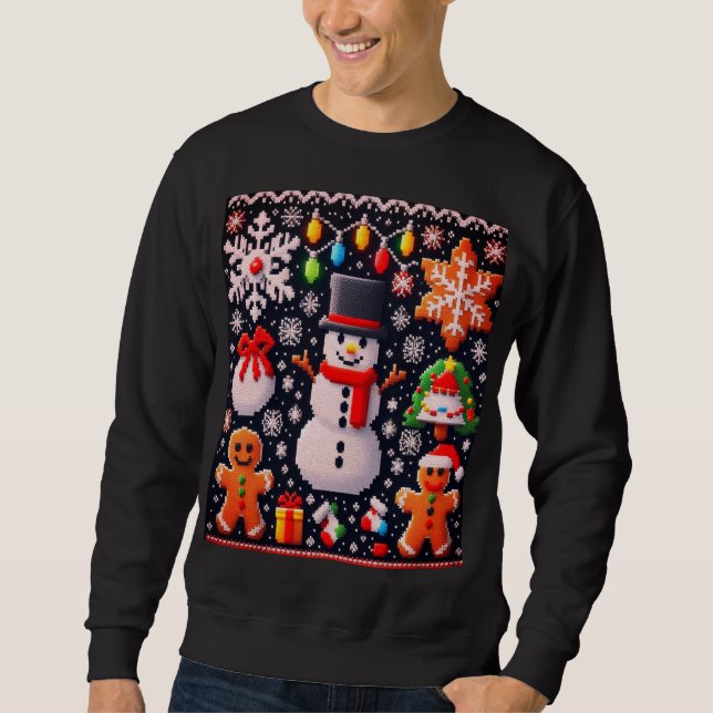 Sudadera Snowman y sus amigos (Anverso)