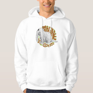 Sudadera Snuffleupagus B&W Dibujo de esbozo