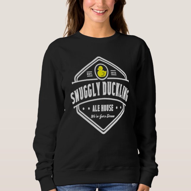 Sudadera Snuggly Duckling Brewing Company Mens Womens_3 (Anverso)