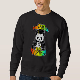 Sudadera So Long Preschool Hello Kindergarten Happy Panda