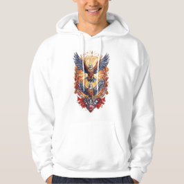 Sudadera Soars de victoria: Emblema dinámico de águila de c