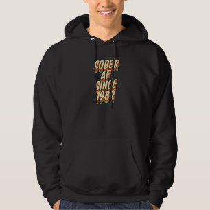 Sudadera Sober Af Desde 1982 Fiesta de Aniversario de Sobr