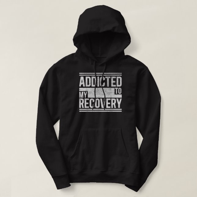 Sudadera Sober    ShirtAdicto a mi    recuperaciónSobriedad (Diseño del anverso)
