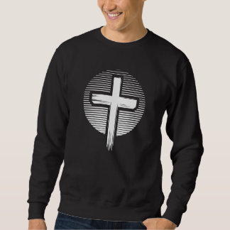 Sudadera Sobre la Cruz Hombres