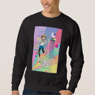 Sudadera Sobre La Luna Fei Fei Y Bungee Huyen De Alto