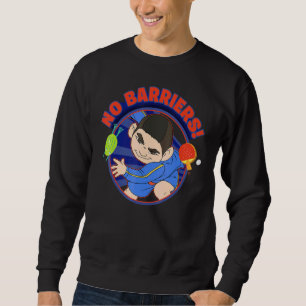 Sudadera Sobre la luna no hay retrato de barreras