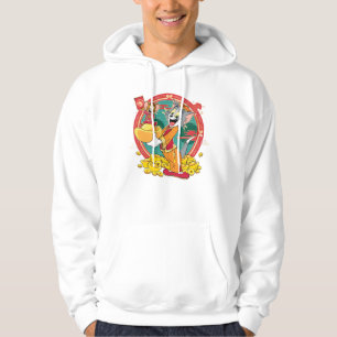 Sudadera Sobre rojo Tom y Jerry New Years