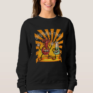 Sudadera Sobreacción de la química de los tubos de ensayo