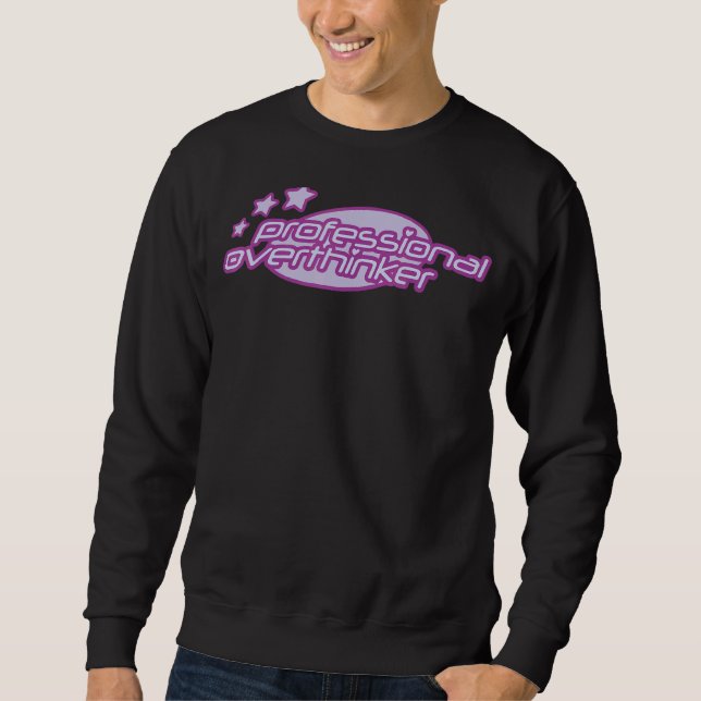 Sudadera Sobrepensador profesional (Anverso)