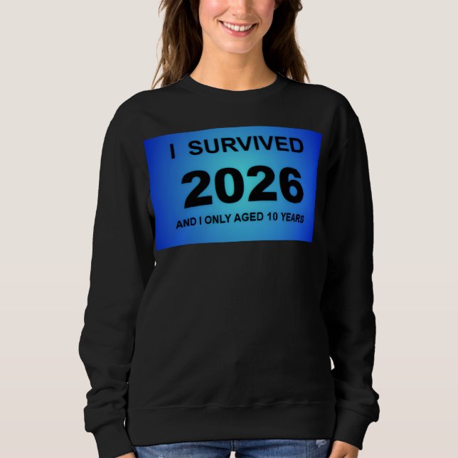 Sudadera Sobreviví 2026 (Anverso)