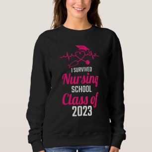 Sudadera Sobreviví A La Clase De Graduación De La Escuela D