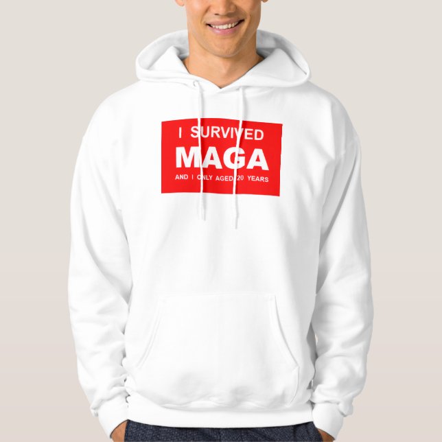 Sudadera Sobreviví a MAGA (Anverso)