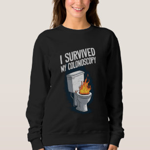 Sudadera Sobreviví A Mi Gastroenterología Colonoscópica 1