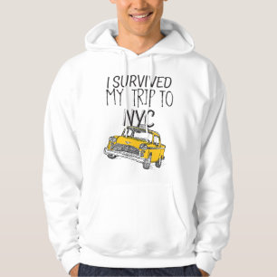 Sudadera Sobreviví a mi viaje a la ciudad de Nueva York