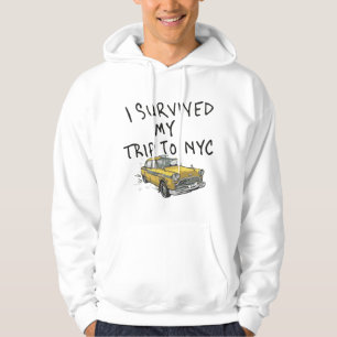 Sudadera Sobreviví a mi viaje a NYC
