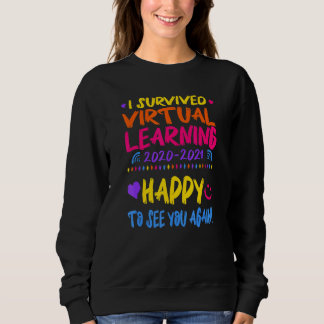 Sudadera Sobreviví al aprendizaje virtual
