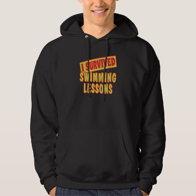 SUDADERA SOBREVIVÍ LECCIONES DE NADAR (Anverso)
