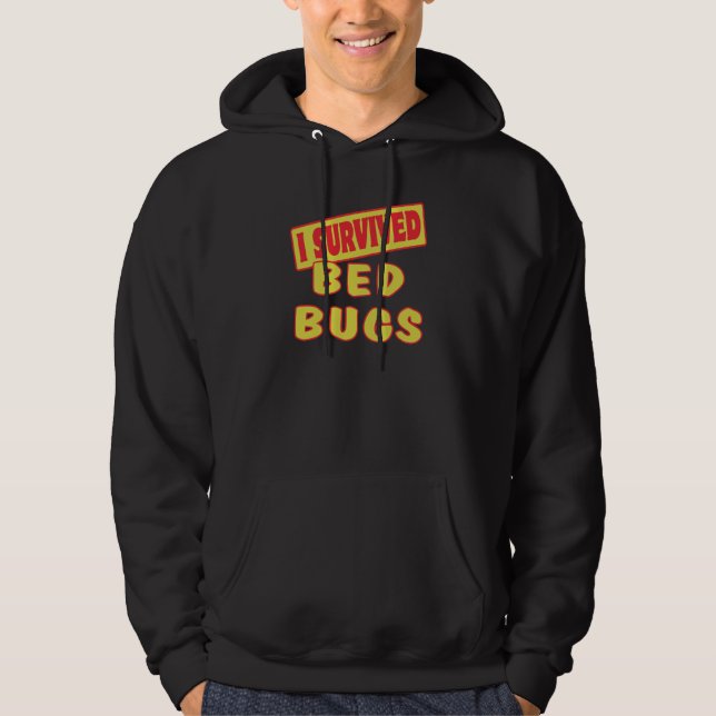 SUDADERA SOBREVIVÍ LOS BROTES DE CAMA (Anverso)