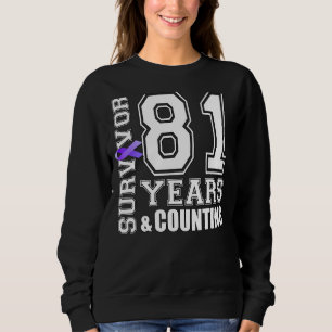 Sudadera Sobreviviente De 81 Años Que Uso Lupus De Cinta Pú