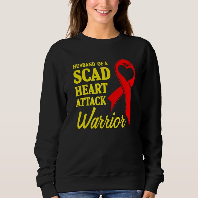 Sudadera Sobreviviente de ataque cardíaco SCAD Vida Futuro  (Anverso)