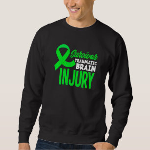 Sudadera Sobreviviente de cinta verde Traumática Lesiones C