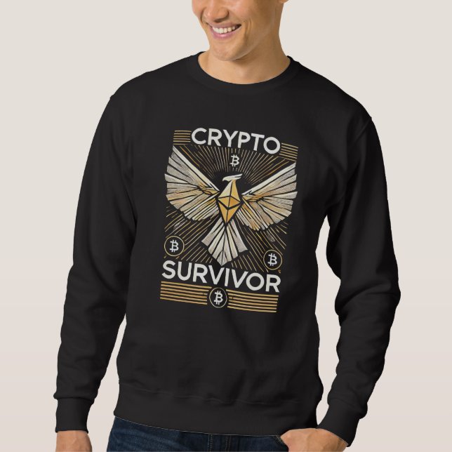 Sudadera Sobreviviente de criptografía (Anverso)