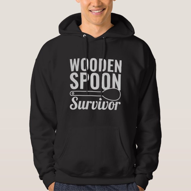 Sudadera Sobreviviente de Cuchara de Madera (Anverso)