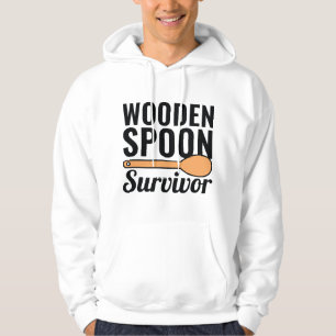 Sudadera Sobreviviente de Cuchara de Madera