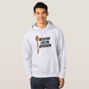Sudadera Sobreviviente de cuchara de madera nostalgia diver