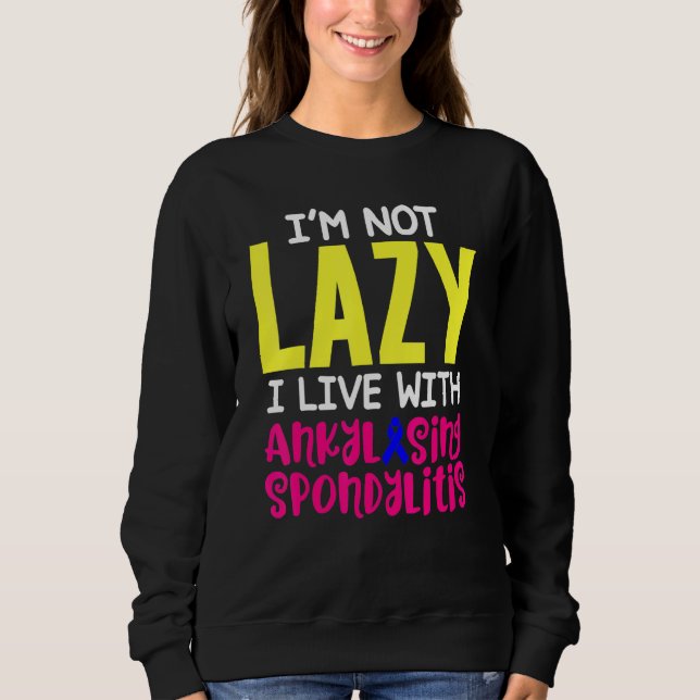 Sudadera Sobreviviente de Espondilitis Anquilosante Héroe G (Anverso)