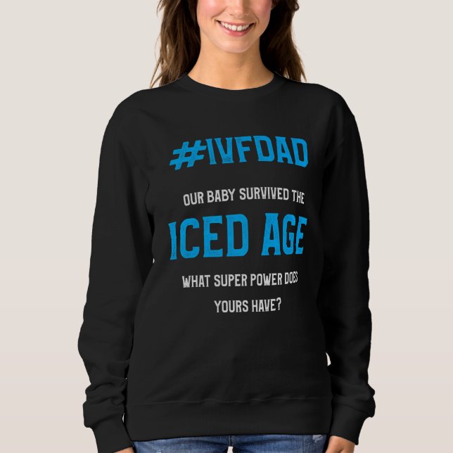 Sudadera Sobreviviente de FIV Guerrero de papá Día de Trans (Anverso)