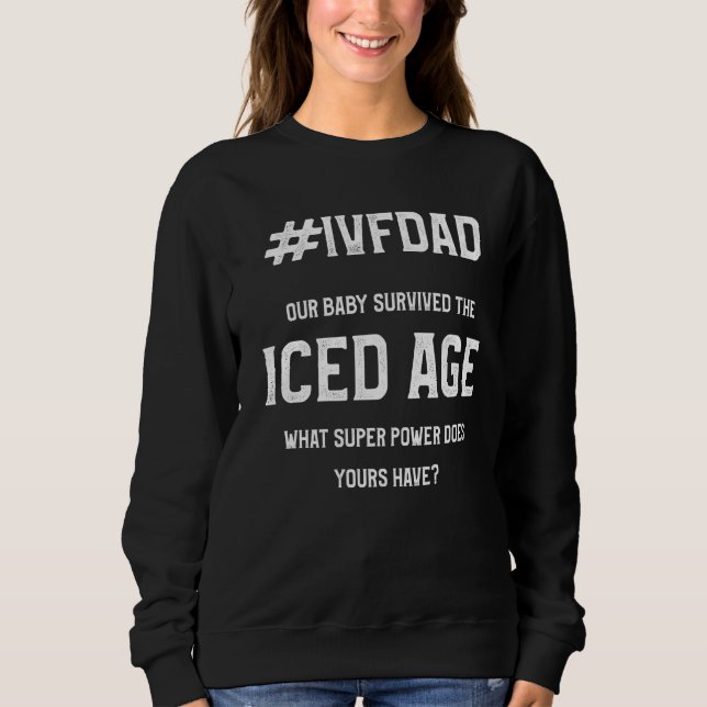 Sudadera Sobreviviente de FIV Guerrero de papá Día de Trans (Anverso)