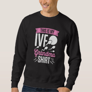 Sudadera sobreviviente de FIV Warrior Abuela Transferir Div