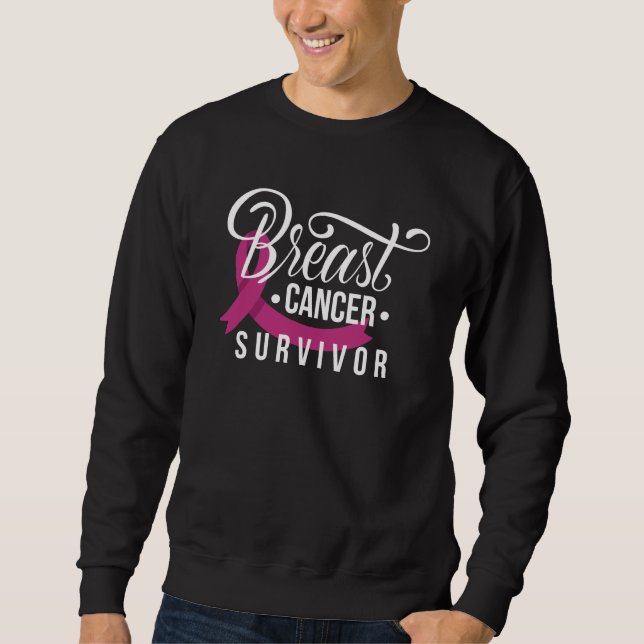 Sudadera Sobreviviente del cáncer de mama (Anverso)
