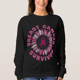 Sudadera Sobreviviente del cáncer de mama Cinta rosada Gira