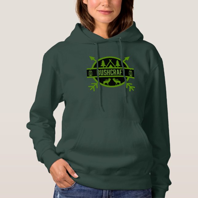 Sudadera Sobrevivientes de la Naturaleza de Bushcraft (Anverso)