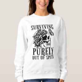 Sudadera Sobrevivir puramente fuera del estado